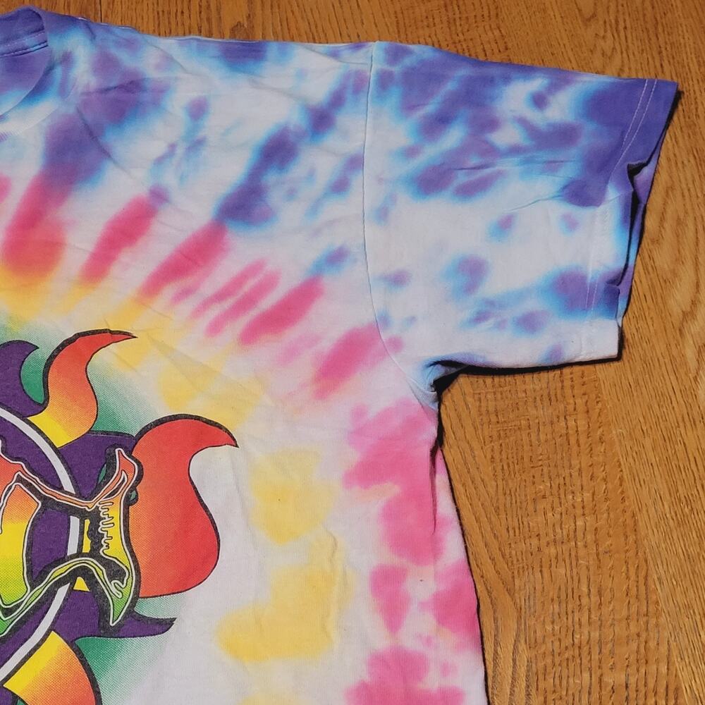 Original Vintage 1998 PHISH Summer Tour Tie-Dye T-SHIRT Tee XL Phish Rare Delta - Picture 4 of 16